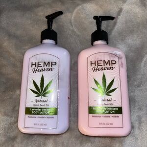 hemp heaven lotion duo
